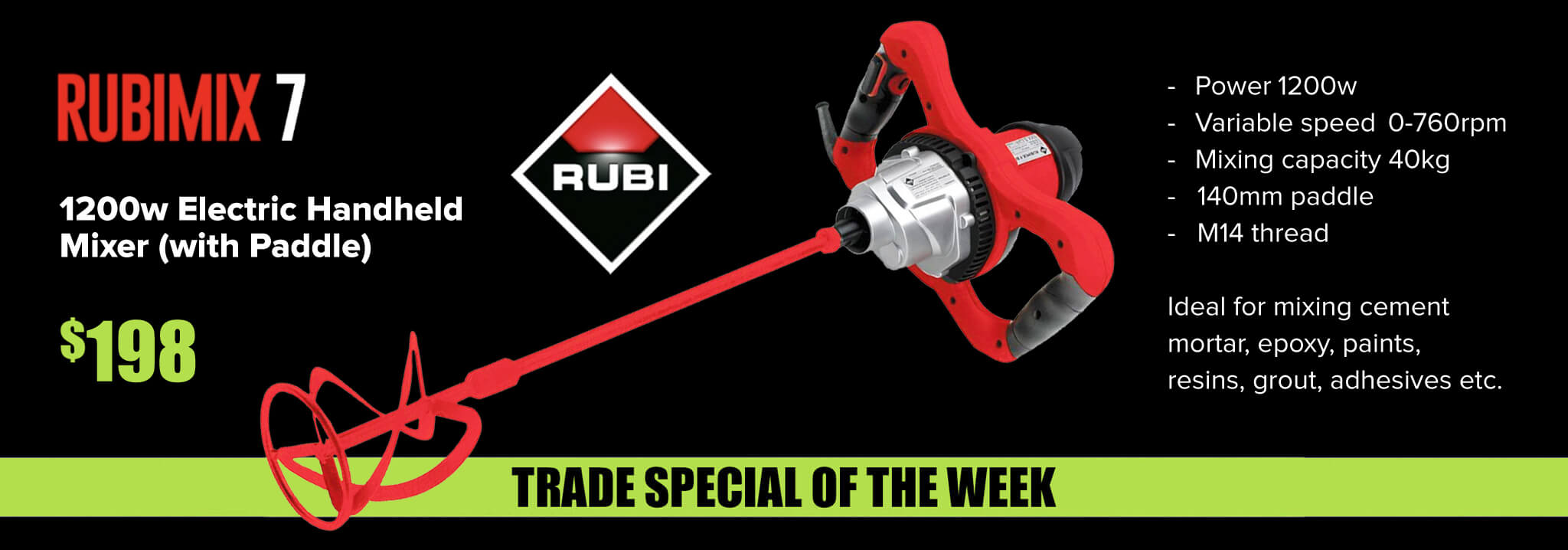 Rubimix 7 Trade Special of the Week