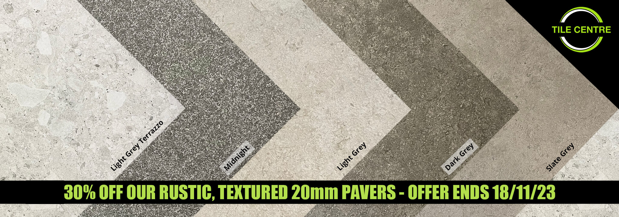 30% OFF Rustic Textured Pavers