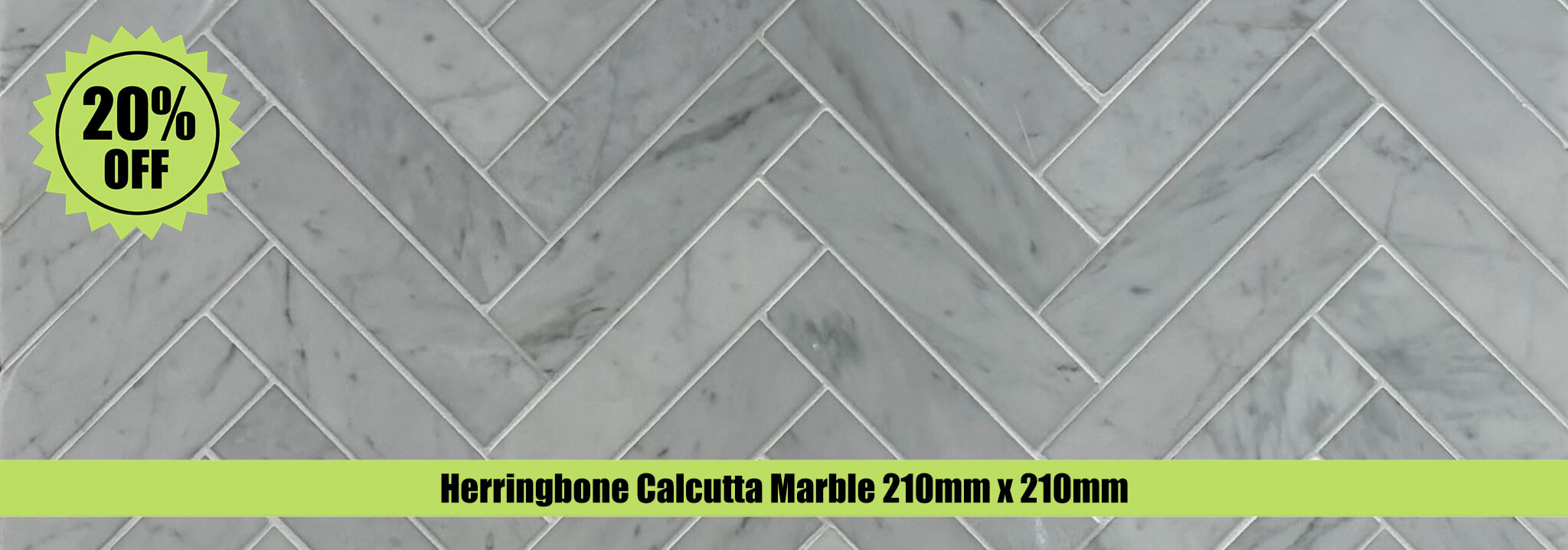 Herringbone Calcutta Marble