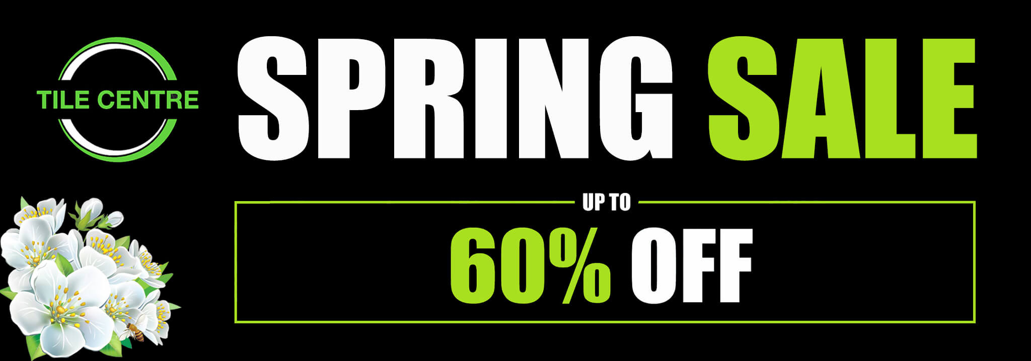 Tile Centre Spring Sale Banner